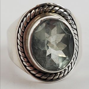 🔵💧MILO sterling silver ring